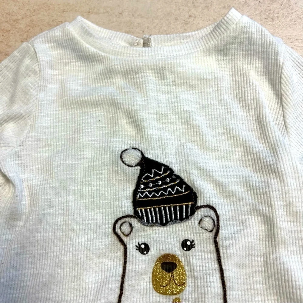 RARE EDITIONS 2-piece Teddy Bear outfit baby 24M